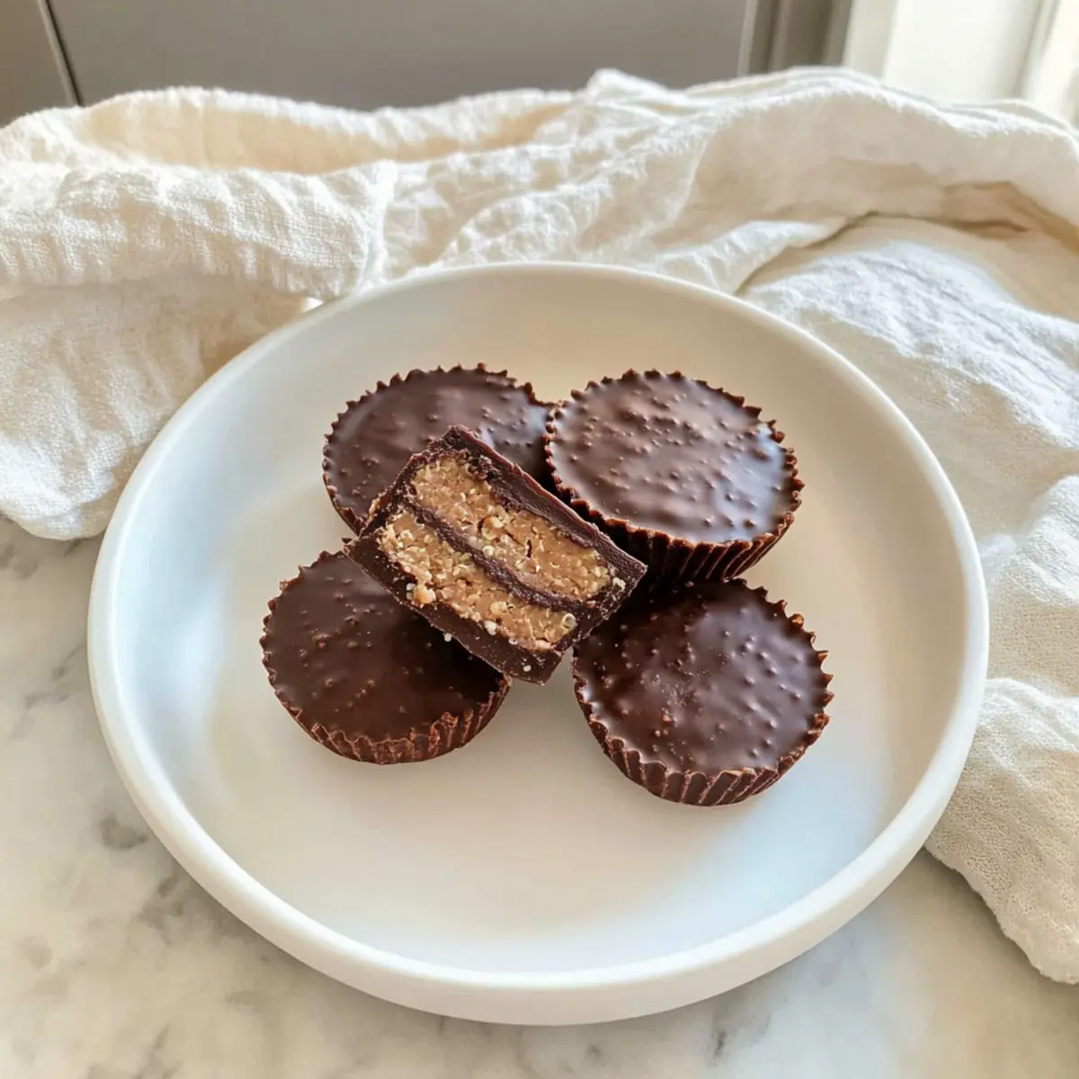 Quinoa Crunch Peanut Butter Cups