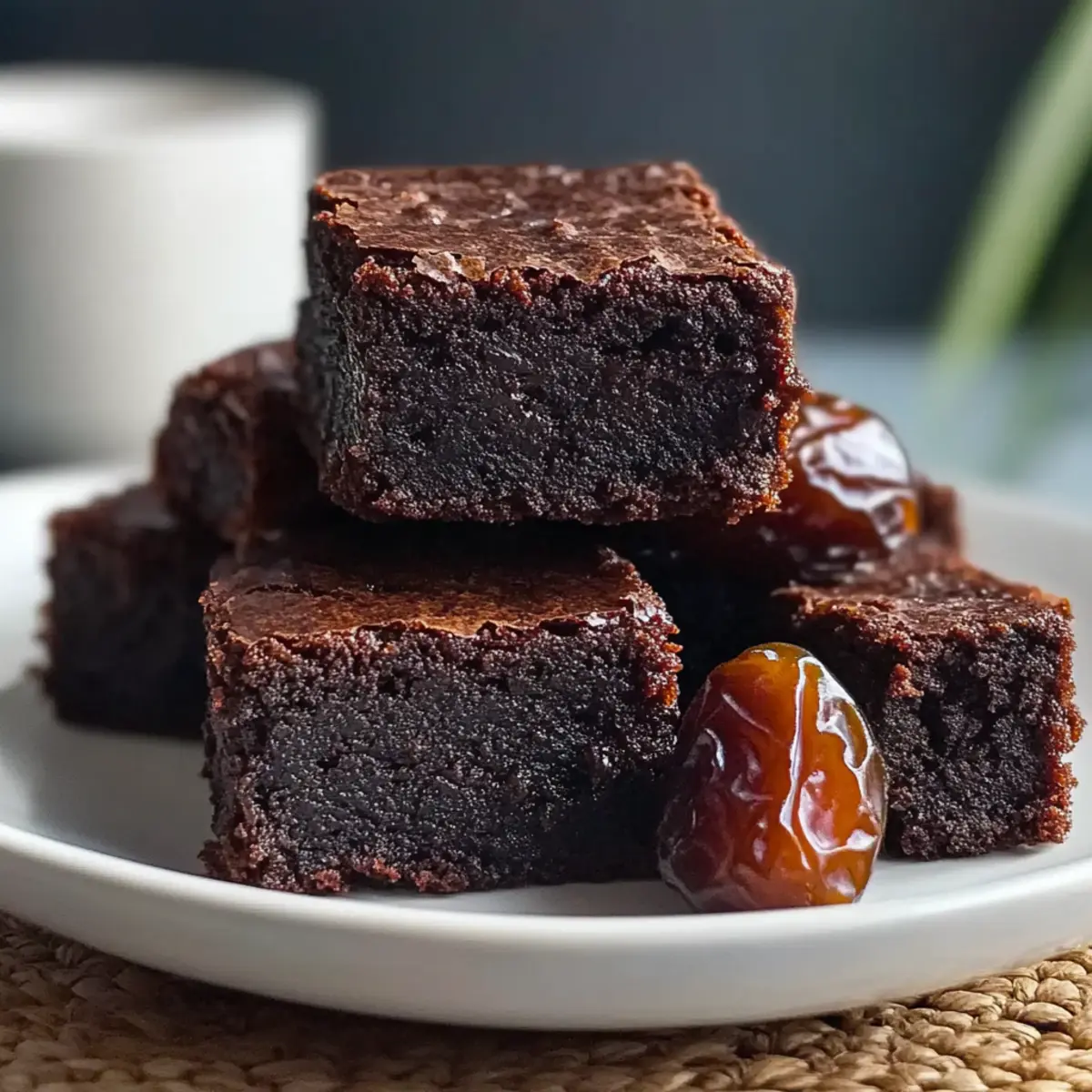 Healthy Date Brownies