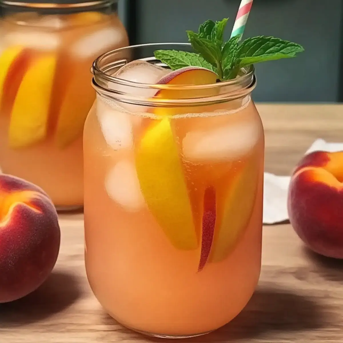 Peach Lemonade Recipe