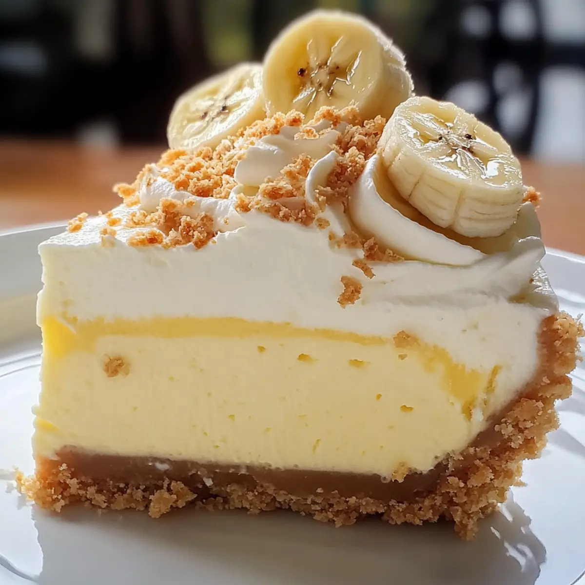 Banana Cream Cheesecake