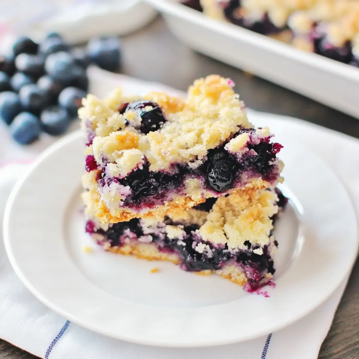 Blueberry Crumb Bars