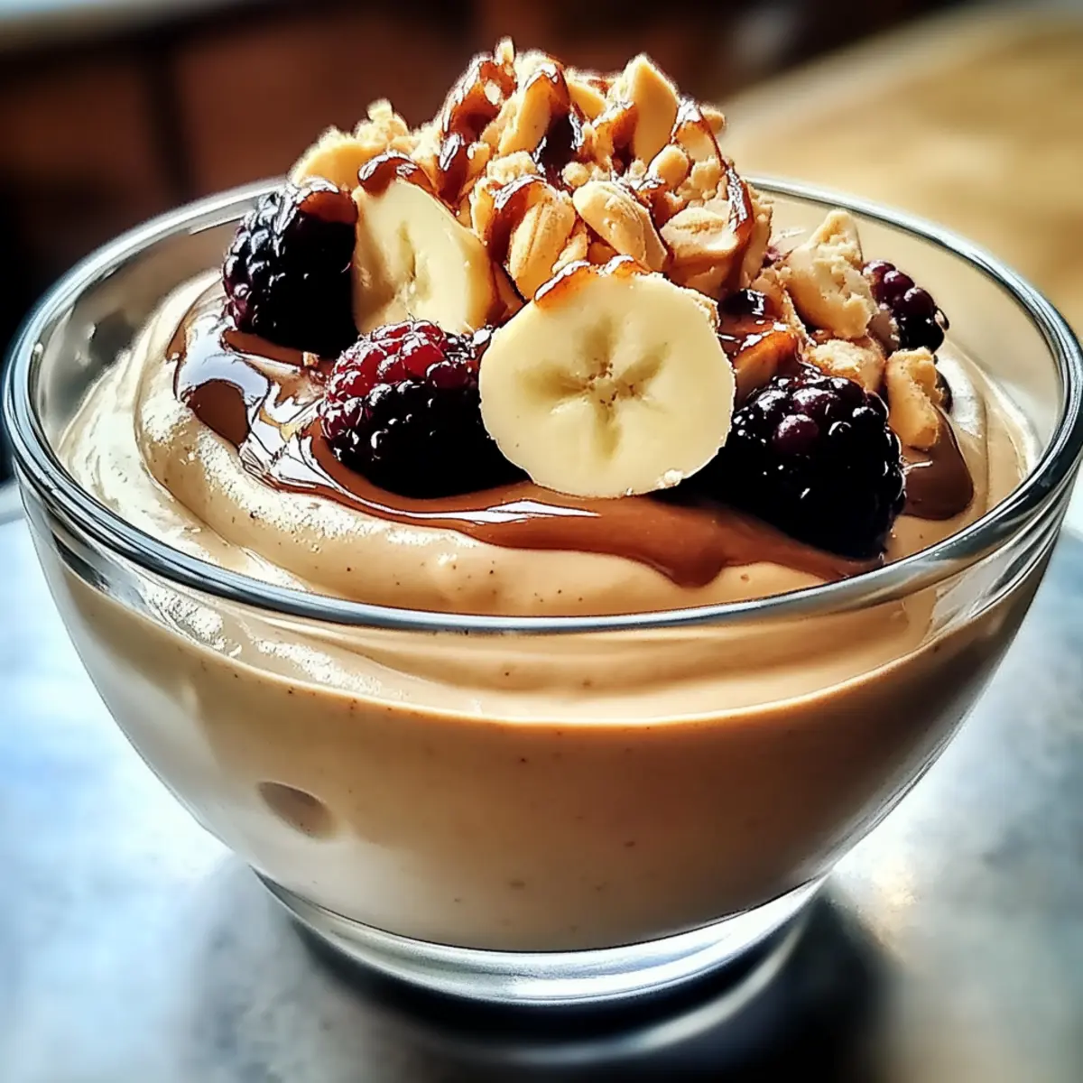Cottage Cheese Peanut Butter Mousse