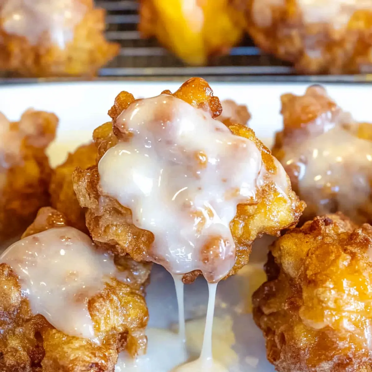 Easy Homemade Peach Fritters