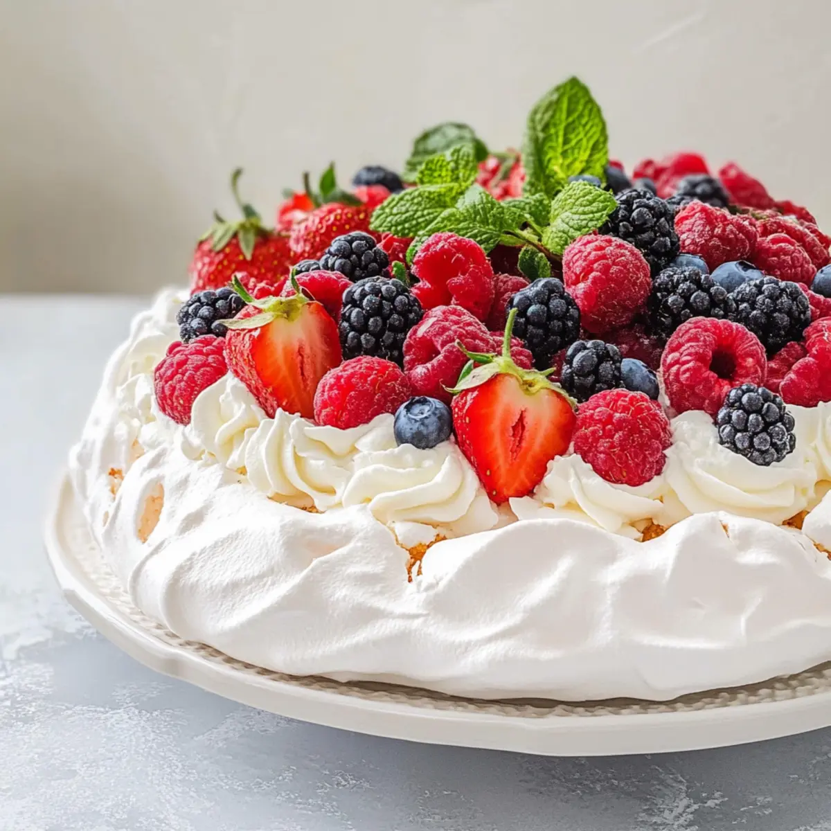 Pavlova Cake