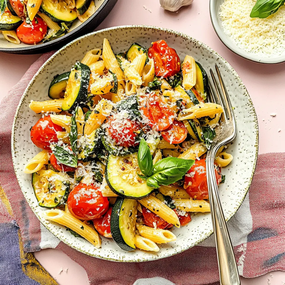 Tomato Zucchini Pasta