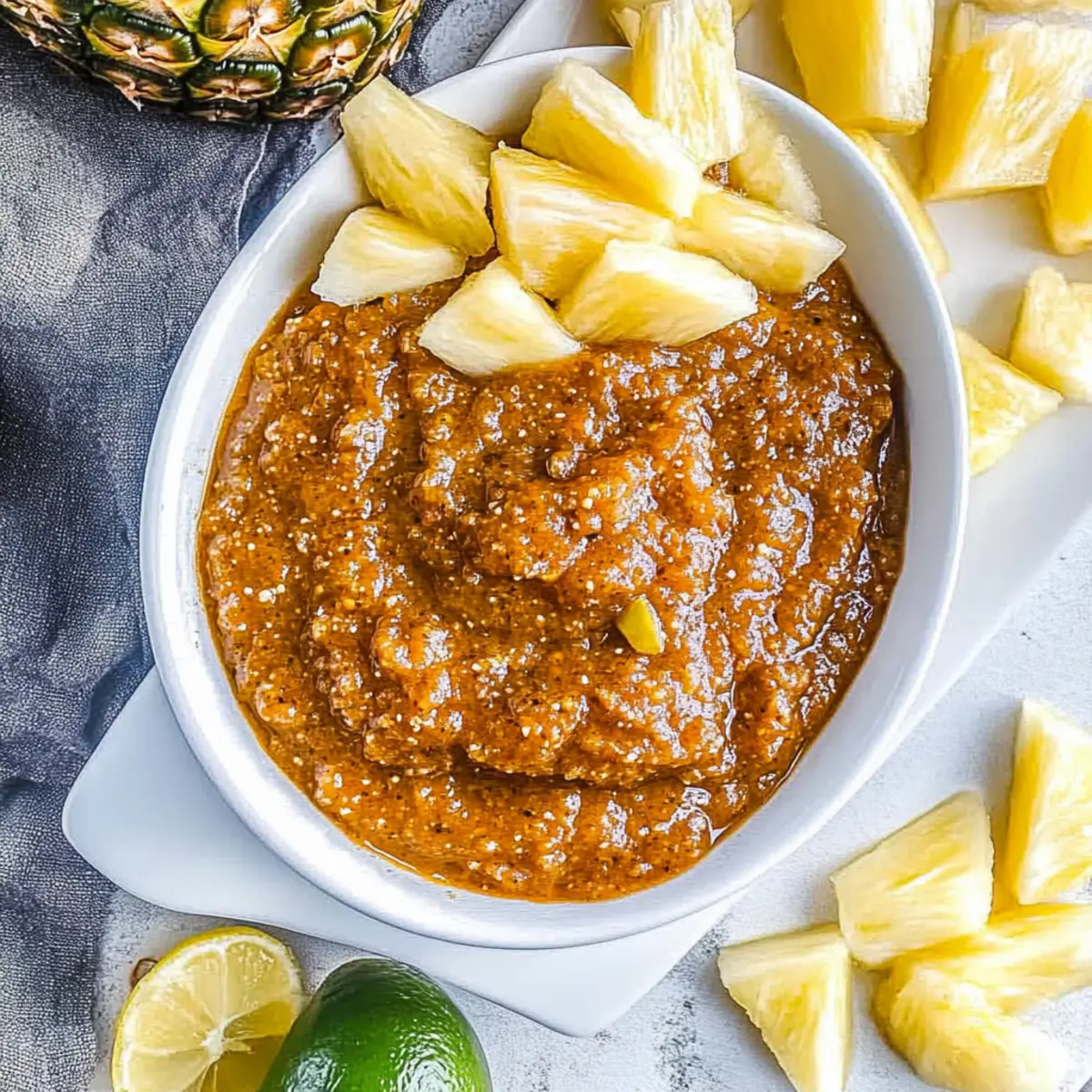 Pineapple Chipotle Salsa