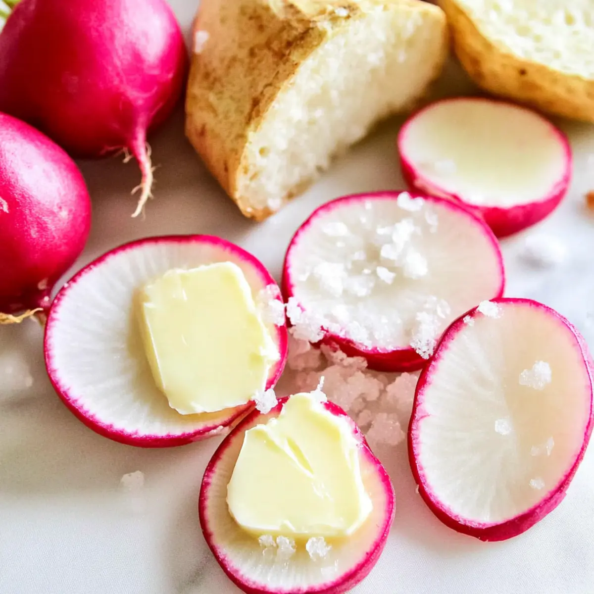 Radish with Butter and Salt