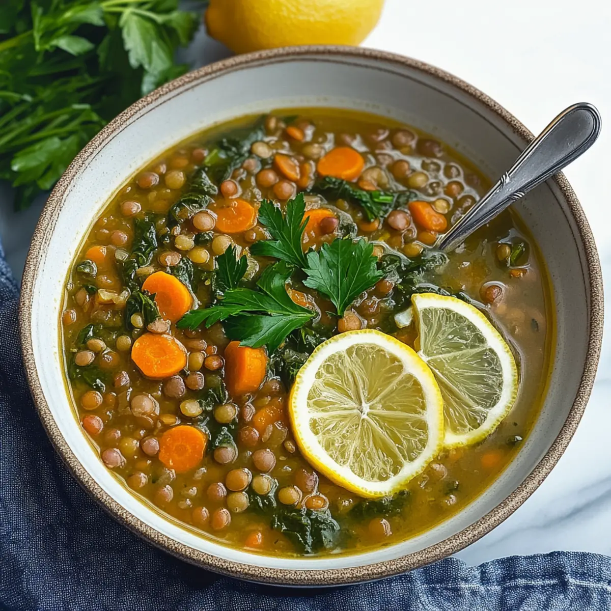 Lemon Lentil Soup
