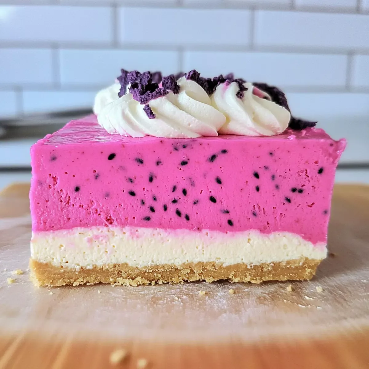 Dragon Fruit Cheesecake