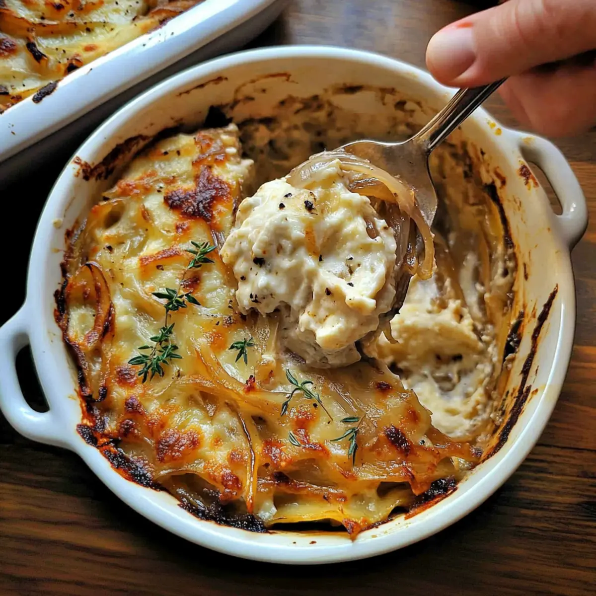 Vegan French Onion Lasagna
