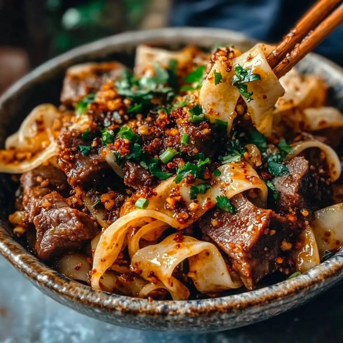 Cumin Lamb Noodles
