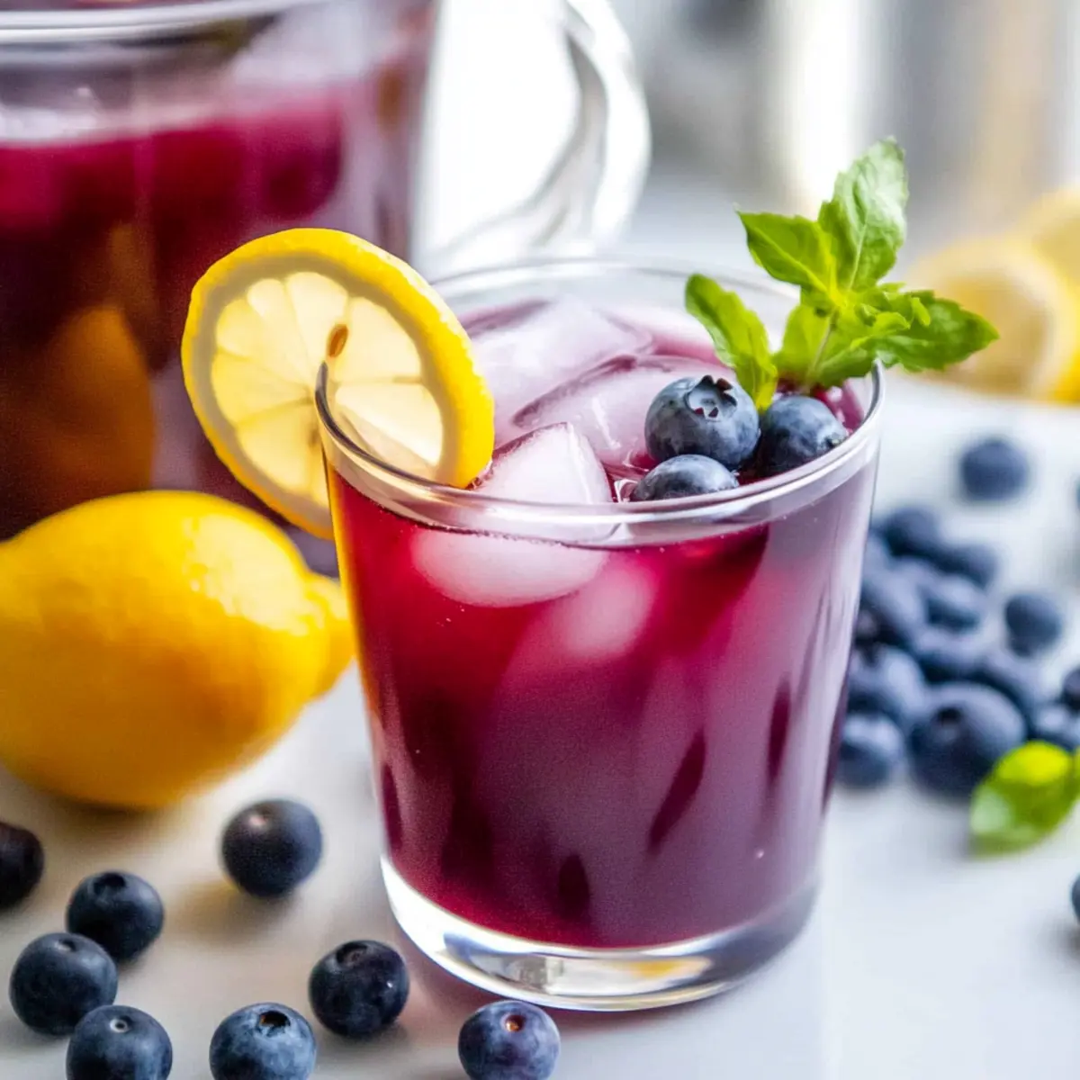 Easy Blueberry Lemonade Recipe