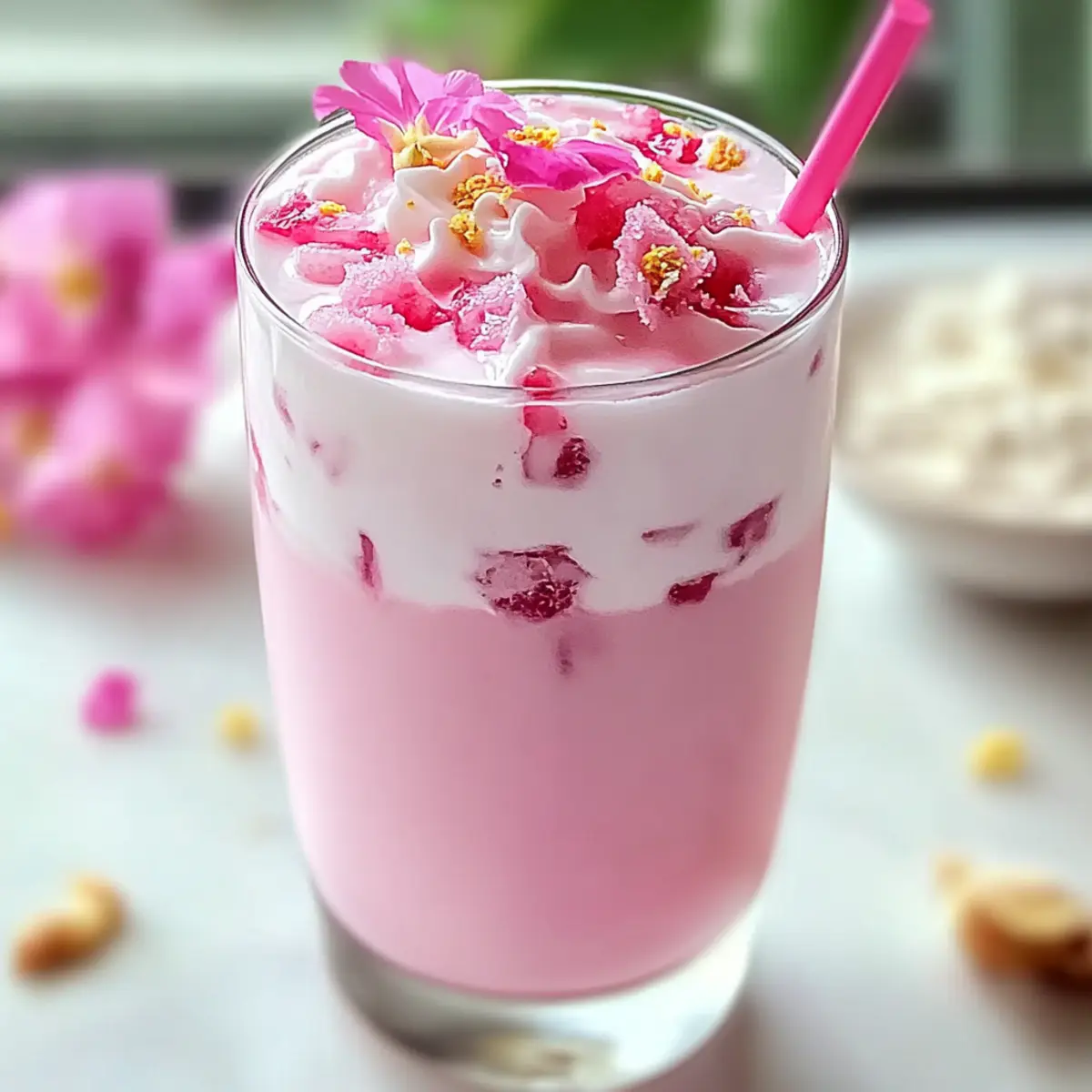 Thai Pink Milk Drink