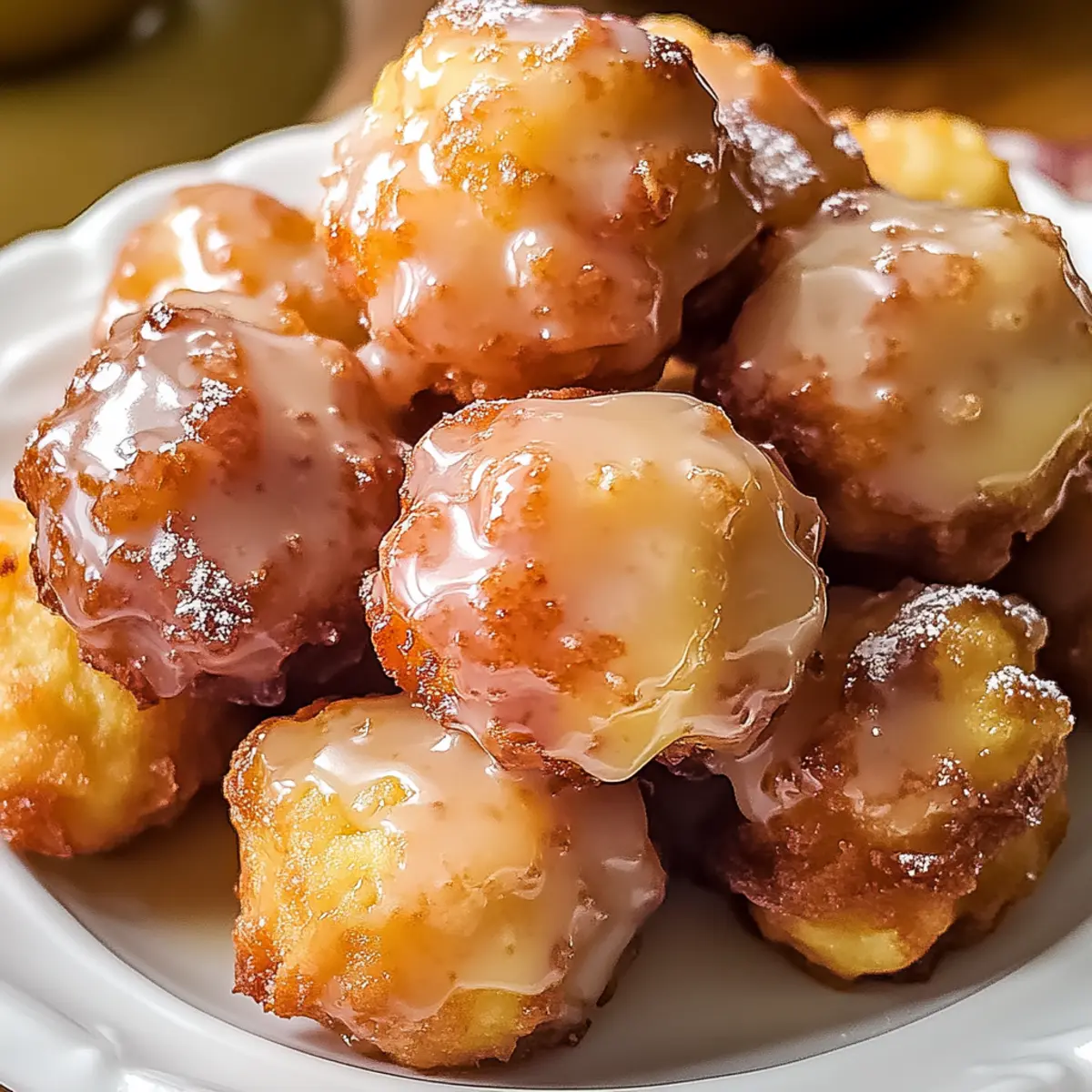 Apple Fritter Bites