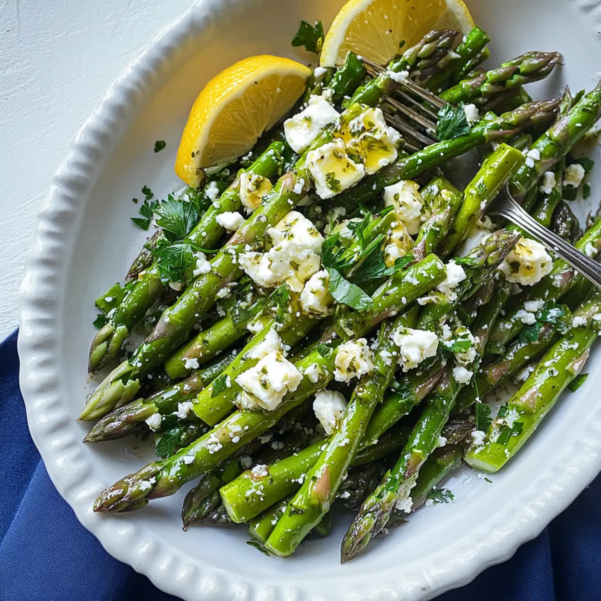 Greek Asparagus Salad