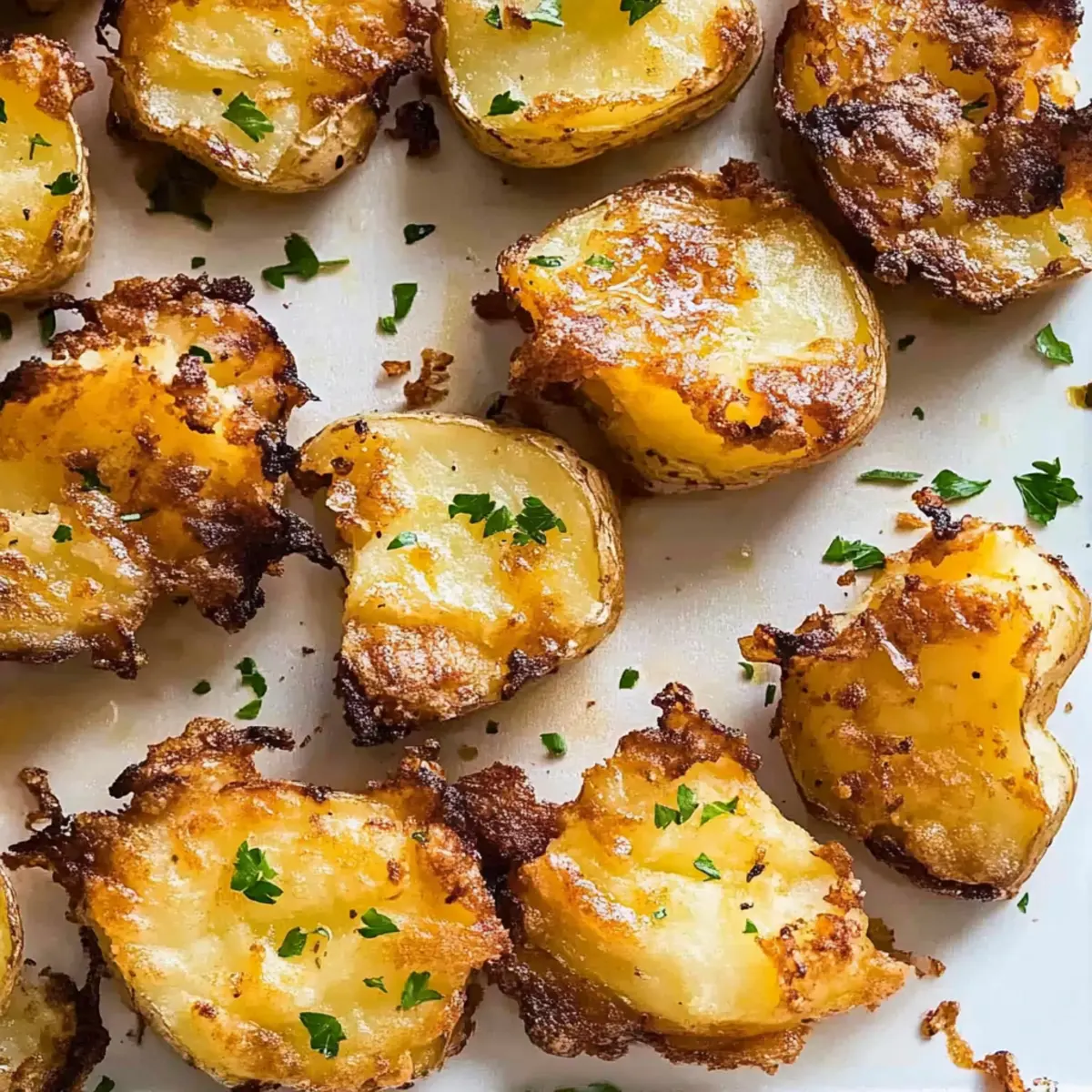 Crispy Smashed Potatoes