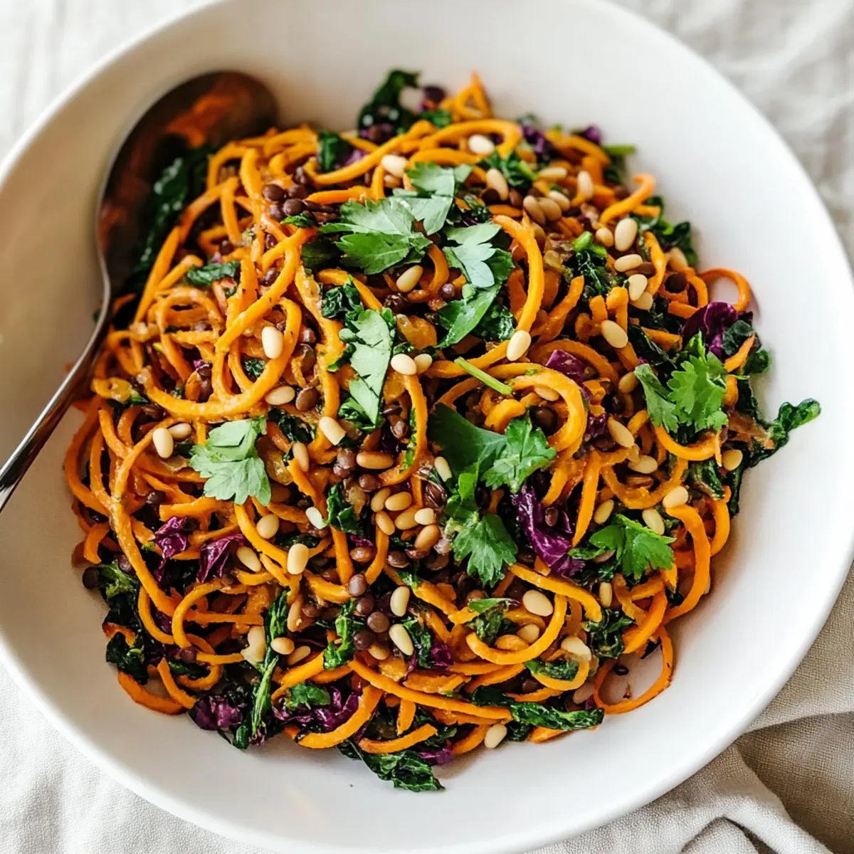 Sweet Potato Noodle Salad