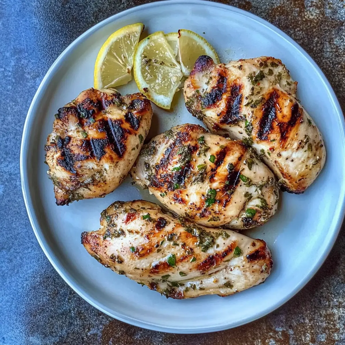 Lemon Herb Grilled Chicken