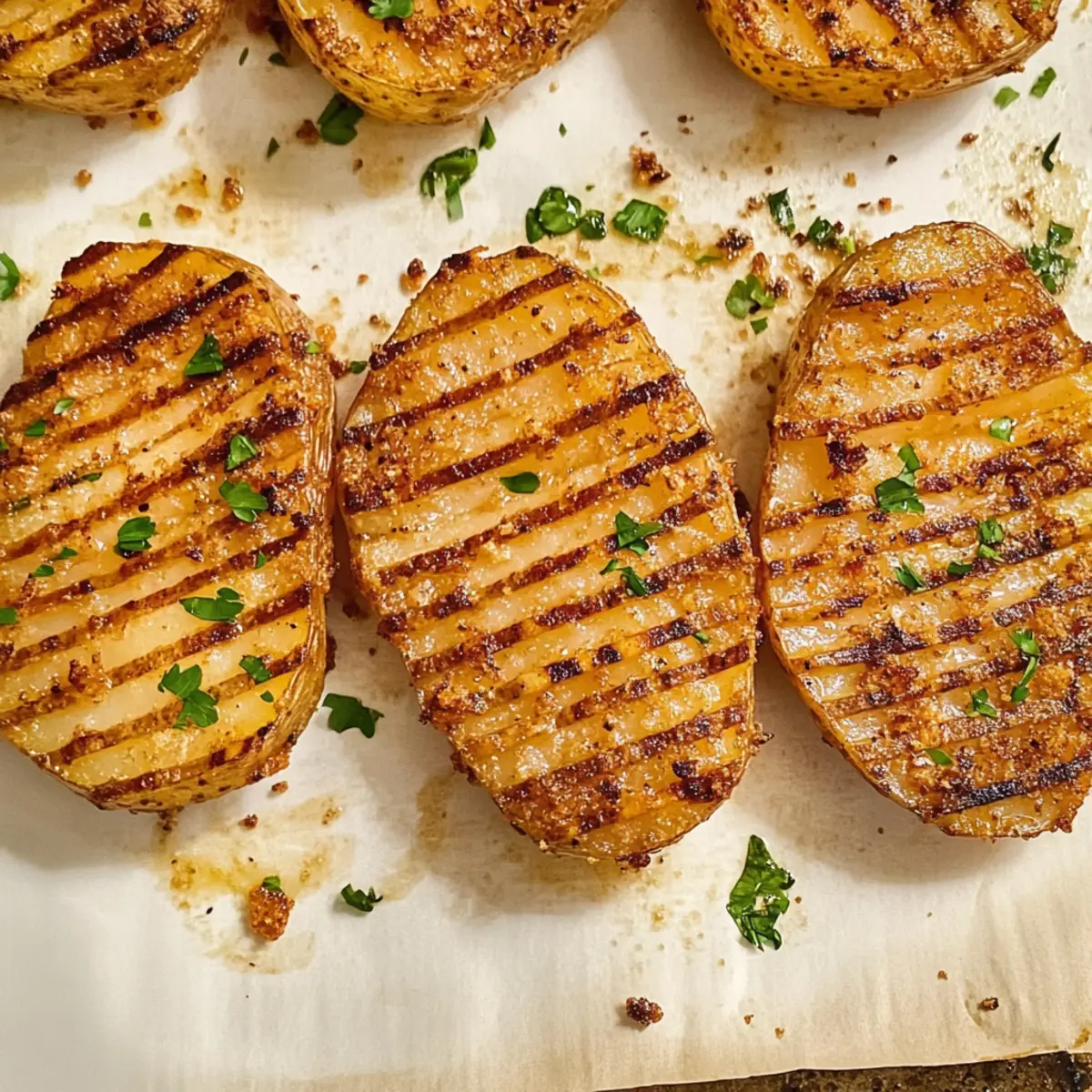 Crispy Accordion Potatoes Recipe