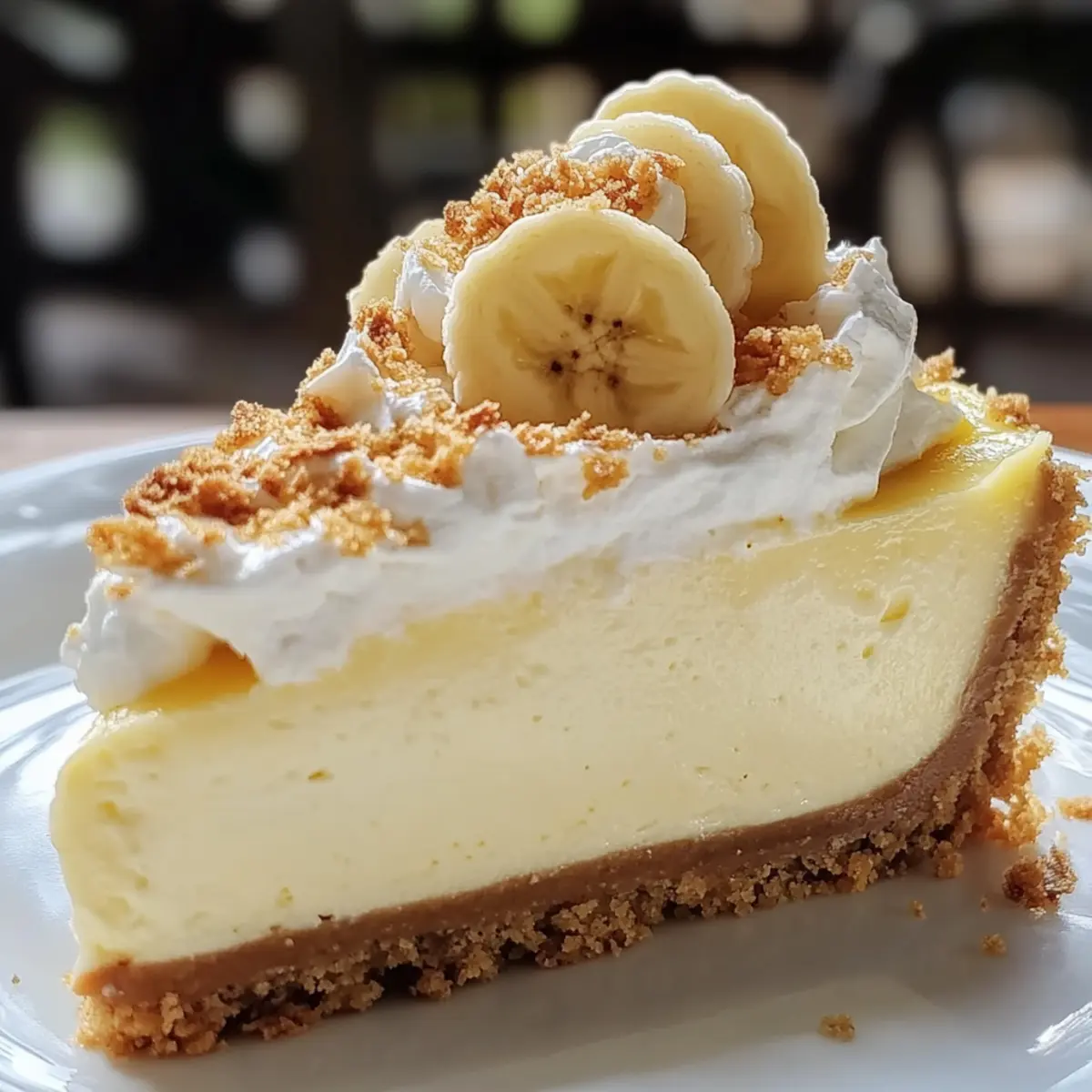 Banana Cream Cheesecake