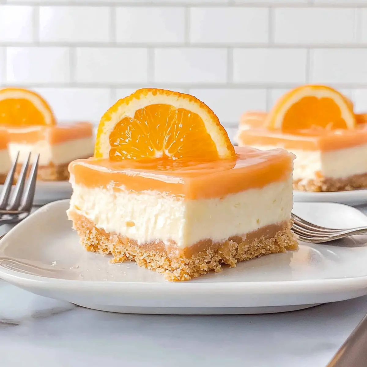 Orange Creamsicle Dream Bars