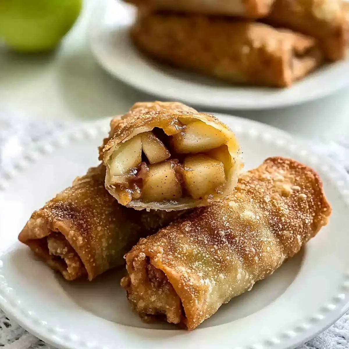Apple Pie Egg Rolls