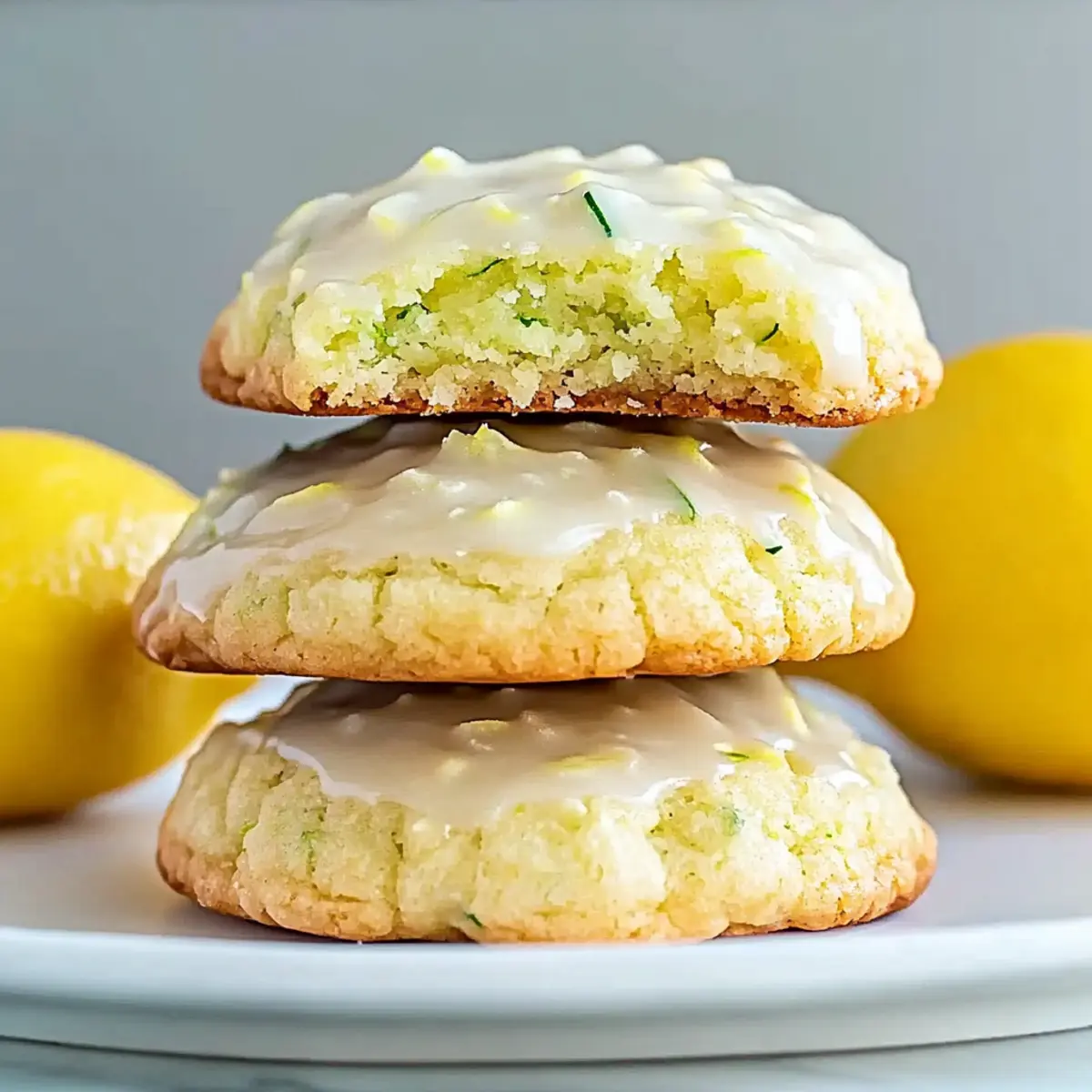 Easy Lemon Zucchini Cookies