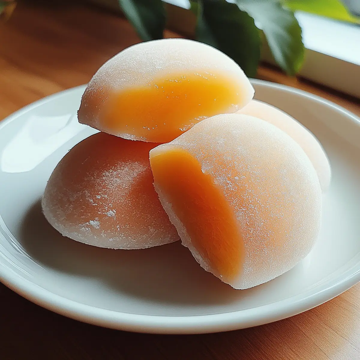Whole Peach Mochi Recipe