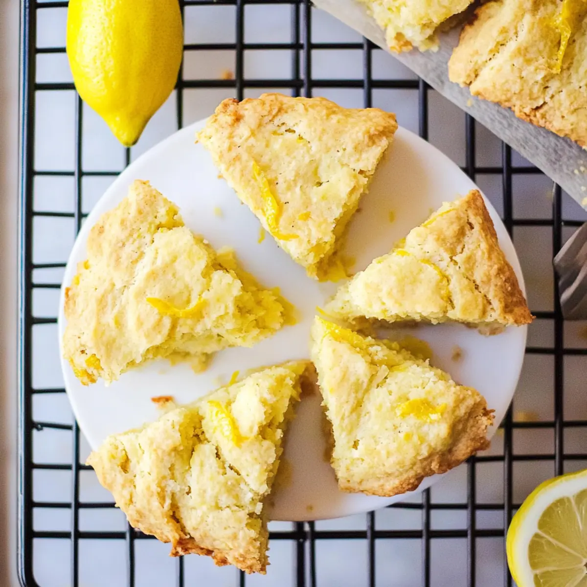 Paleo Lemon Squash Scone
