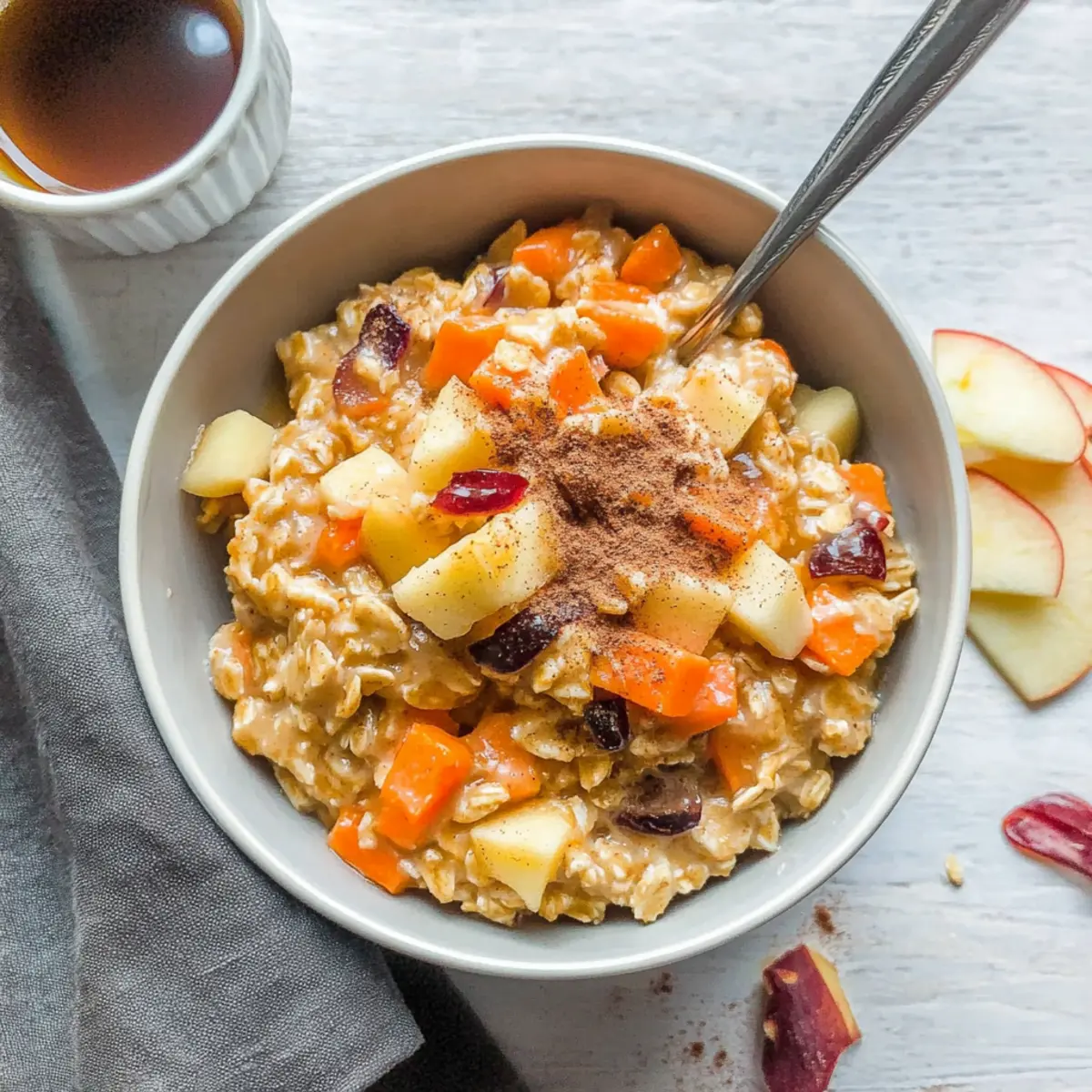 Apple Carrot Oatmeal