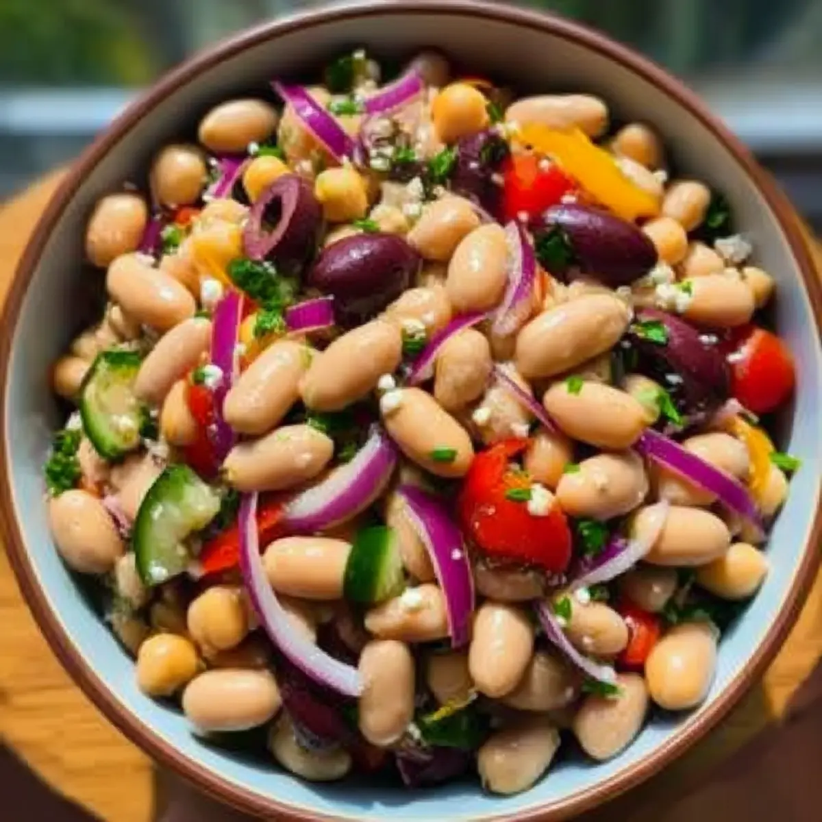 Mediterranean Bean Salad