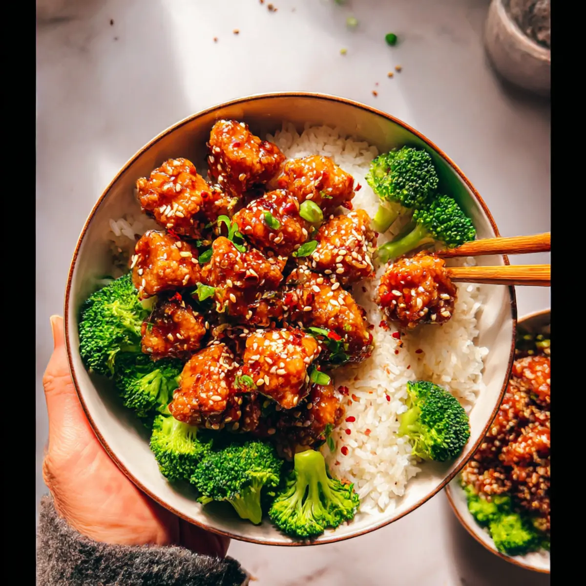 Sesame Tofu