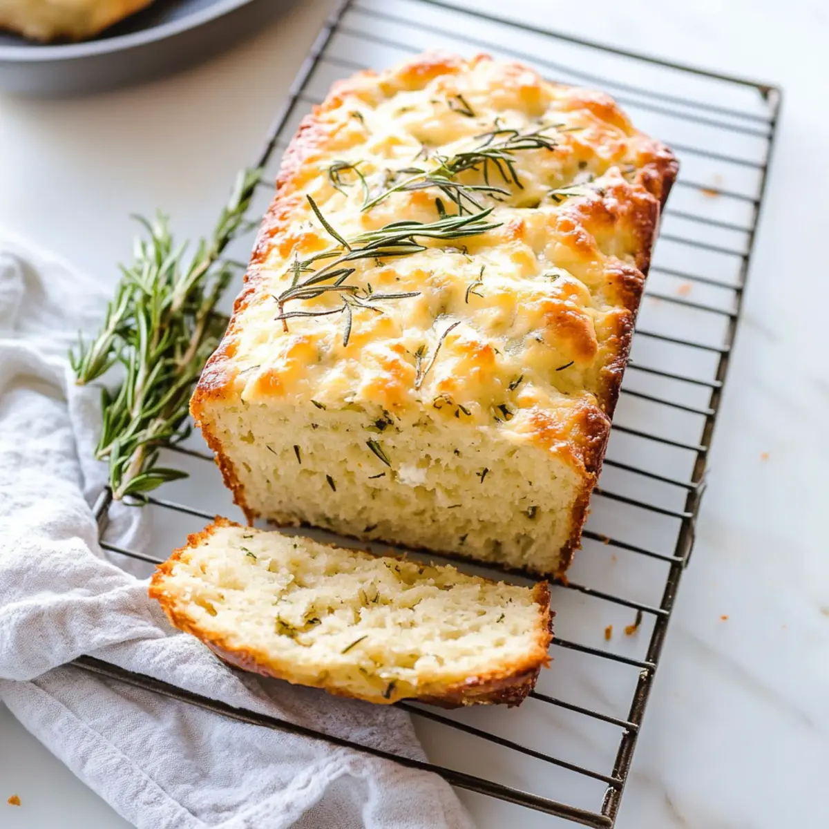 Herbed Ricotta Cheesy Bread
