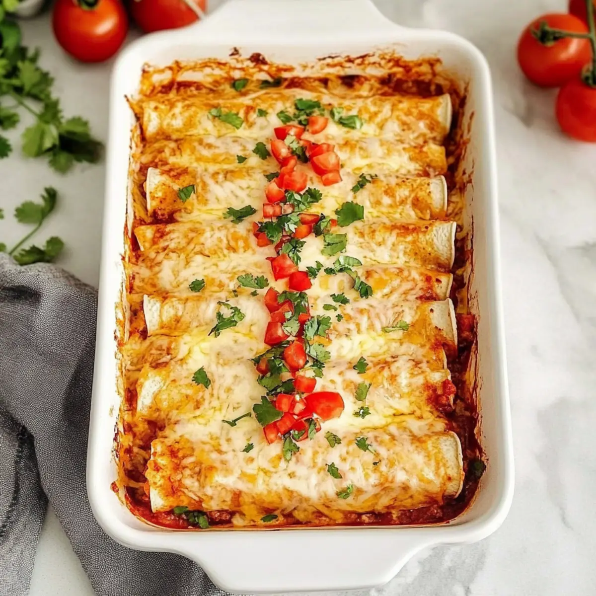 Creamy Shrimp Enchiladas