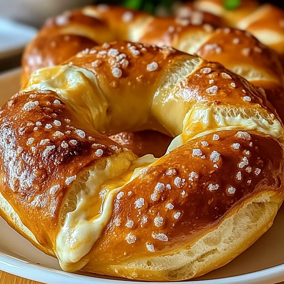 Cheese Stuffed Pretzel