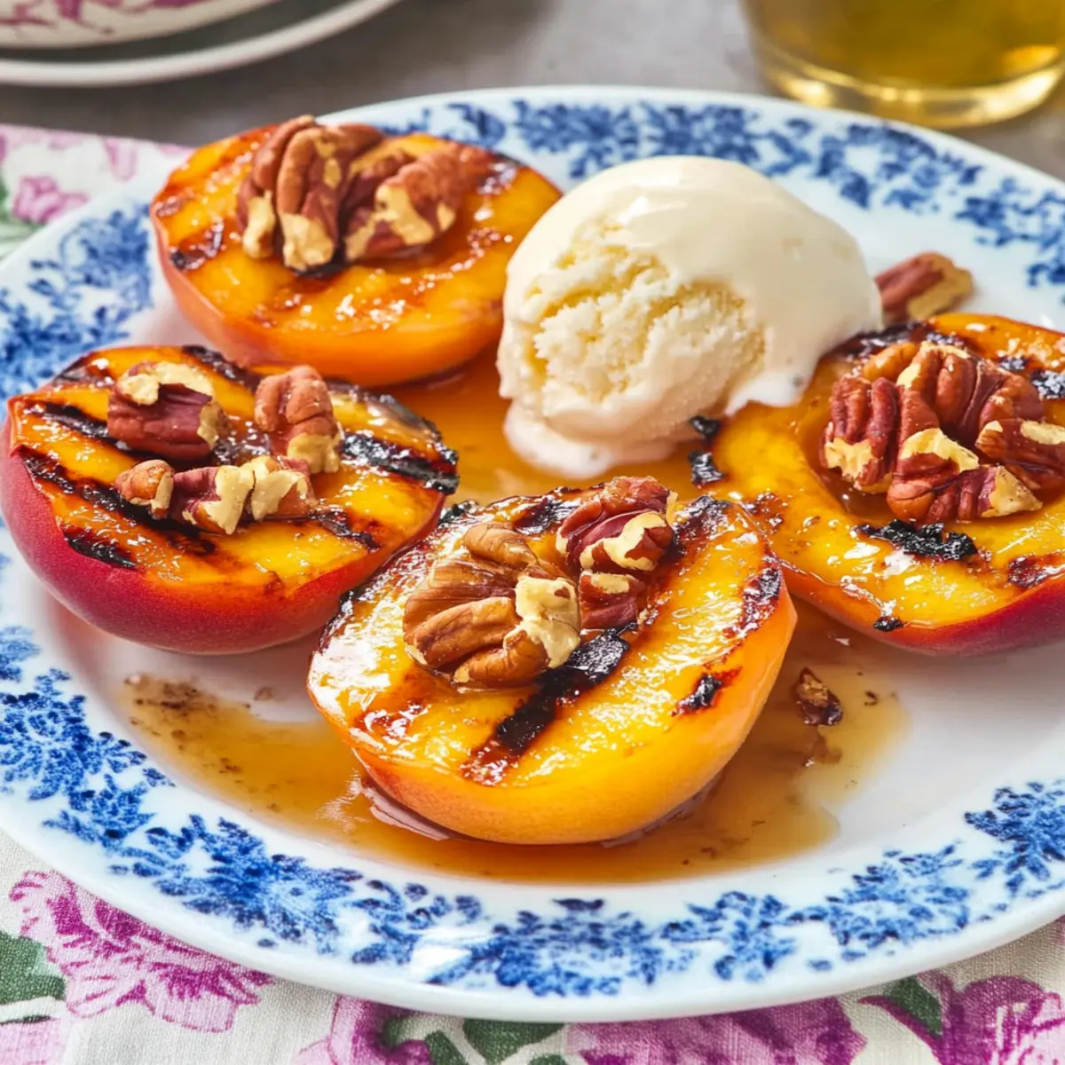 Grilled Peaches